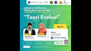 Teori Evolusi oleh Dr Kanthi Arum Widayati SSi MSi [upl. by Mossman]