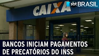 Começa o pagamento de valores atrasados do INSS  SBT Brasil 030124 [upl. by Cartwright112]