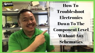 How to Troubleshoot Electronics Down to the Component Level Without Schematics [upl. by Ahsinirt]