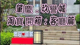 肇慶玖譽城：淘寶開箱：客廳篇 [upl. by Eimia810]