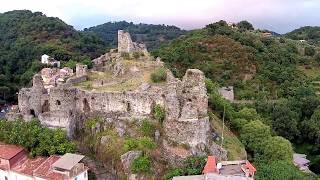 LAMEZIA TERME NICASTRO  CALABRIA Ruderi Castello Centro storico [upl. by Anatak]