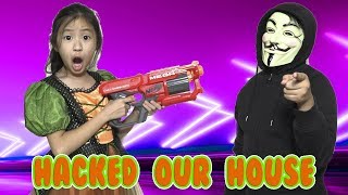 Game Master Hacks Our HOUSE While We Go Halloween Trick or Treat EP5 [upl. by Alehs]