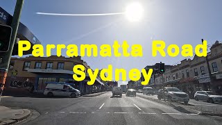 Sydney Suburbs Parramatta Road Sydney New South Wales Australia 4K Video [upl. by Jeraldine]