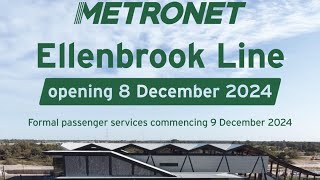 TRANSPERTH News on the Ellenbrook line [upl. by Pilif275]