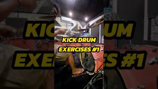 Kick drum exercises part1  drumlesson drums drumming drumlessons belajardrum kursusdrum [upl. by Farrica124]