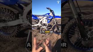 Electric Yamaha YZ250 Test Ride By Surronster [upl. by Skip464]