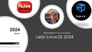 Examenspreekuur Latijn 2024 CELatijn2024 Livius2024 [upl. by Tower]