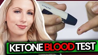 How to Test Blood Ketone Levels  Ketogeniccom [upl. by Nonaihr662]