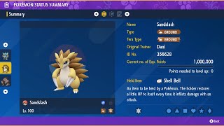 Sandslash  Solo  7 Star Infernape Raid  Pokemon ScarletViolet [upl. by Alvis]