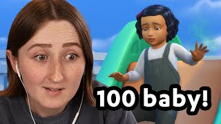 100 BABY CHALLENGE Streamed 51823 [upl. by Norraj]