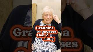 90yearold grandma reacts to GenZ slang [upl. by Rossie]