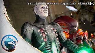 MK1 Hellraiser Pinhead Gameplay Trailer Mod [upl. by Janek]