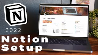 2022 Notion Setup  how i organise my life [upl. by Dyl]