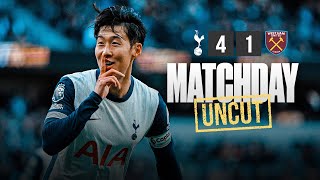 Tottenham Hotspur 41 West Ham  MATCHDAY UNCUT  Behind the scenes at Premier League thrashing [upl. by Artenak]