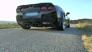 Corvette C6 LS2  Borla exhaust [upl. by Gildus]