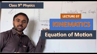 Kinematics Lecture 0703 Equations of Motion [upl. by Kado]