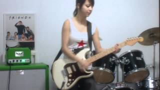 JulianaVieiraGT  Back in Black  AC DC Cover  SOLO [upl. by Mckeon]