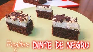 Reteta Prajitura Dinte de Negru  CC Esp Sub 🍰 Anyta Cooking 🍰 [upl. by Peirsen540]