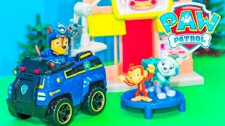 Unboxing the Paw Patrol Chase Adventure Bay Play Set [upl. by Nunci]