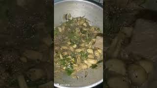 Mushroom pepper fry 💗🤤food bollywood cooking lunch tending [upl. by Harry]