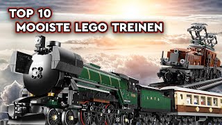 TOP 10 mooiste LEGO treinen [upl. by Anibur]