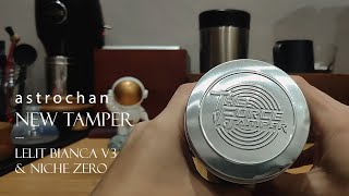 Home Barista Force Tamper with Lelit Bianca and Niche Zero [upl. by Olegnaleahcim568]