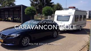 Politie controleert caravans voor veilige zomervakantie reis [upl. by Droffats606]