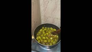 cookingvideo আস্ত জলপাই এর ঝাল আচার। [upl. by Keven]