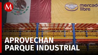 En Hidalgo inauguran centro de distribución de Mercado Libre [upl. by Aittam]