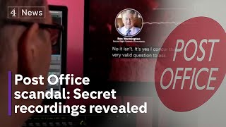 Covert recordings prove Post Office covered up scandal for years [upl. by Janek]