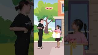 Bé học tiếng Anh qua hoạt hình không nóng vội Dont be hasty  Videos and cartoon for baby shorts [upl. by Ardnik]