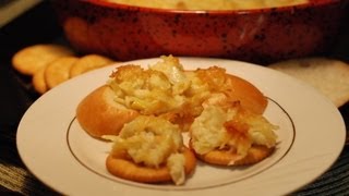 Artichoke Dip Recipe  by foodjazz [upl. by Nonnarb]