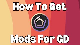 How To Install Geode For Geometry Dash Mods For Geometry Dash [upl. by Ainaled]