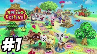 Animal Crossing amiibo Festival  Gameplay Walkthrough Part 1  First 30 Minutes  HD [upl. by Hgielyk128]