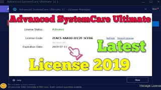 advanced systemcare ultimate latest key 2019 Advanced SystemCare Ultimate 111072  Key 2019 [upl. by Stutsman]