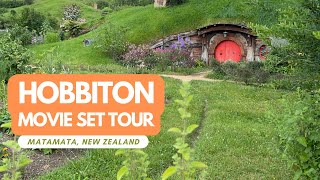 Hobbiton Movie Set Tour Matamata New Zealand [upl. by Eemiaj]