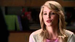 Glee Quin Fabray her past self Full Video [upl. by Adlihtam]