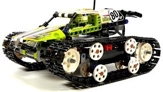 Lego Technic 42065 RC Tracked Racer  Lego Speed Build [upl. by Staten]