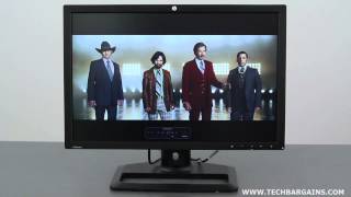 HP ZR2440w 24inch LED Backlit IPS Monitor Video Review HD [upl. by Aenyl]