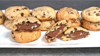 💯Cookies cœur Nutella extra moelleux la meilleure recette inratable très facile👌81 [upl. by Stern334]