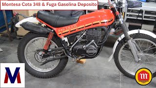 Montesa Cota 348 amp Fuga Deposito Gasolina [upl. by Evanthe]