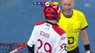 Floorball WC2022 Bronze  Fin Vs Sui [upl. by Werdnael]