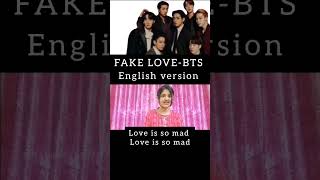 Fake love btsfemale versionbts songsbts shortsbts editbts new songbtsshortsbtsshorts [upl. by Airdnna256]