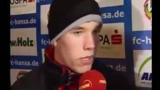 Interview mit Lukas Podolski [upl. by Gorden]