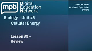 MPB Biology Unit 5 Lesson 9 Review of Cellular Energy [upl. by Emiline1]