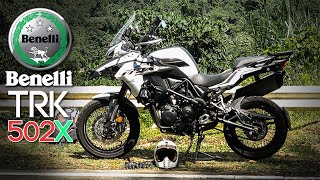 BENELLI TRK 502 X  Reviewed by GARAGE KING PH [upl. by Pihc699]