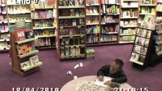 Warwick Davis Locked in a Book Shop [upl. by Declan]