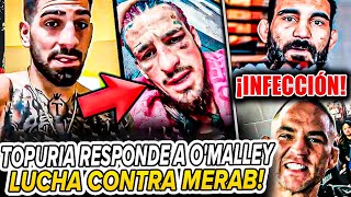 ¡Ilia Topuria RESPONDE al DESAFÍO de Sean OMalley ¡Benoit CONFIRMA QUE TIENE INFECCIÓN UFC 299 [upl. by Ingrid]