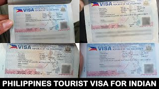 Philippines Tourist Visa For Indian  250 Philippines Visas Done Successfully  Philippines Visa [upl. by Ayenet]