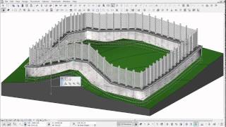 3DMD Polyline Fence  Archicad Object [upl. by Leff]